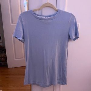 Light blue tee